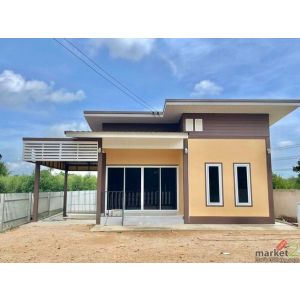 ขายบ้านพนัสนิคมชลบุรี บ้านสวน ทำเลดี เดินทางสะดวก  บนเนื้อ ที่ 104 ตรว. เนื้อที่