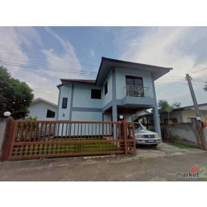 บ้านเดี่ยว 2 ชั้น พื้นที่ด้านหลังเหลือเยอะ บรรยากาศดี สุเทพ