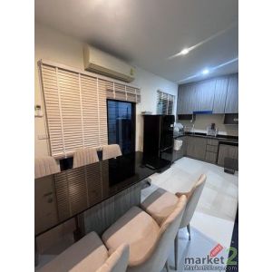 ให้เช่าทาวโฮม3ชั้นหลังมุมโครงการ Eigen Premium Townhome พัฒนาการ ย่าน  ถนนพัฒนาก
