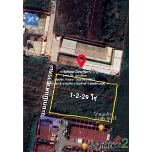 sale พื้นที่ดิน ขายที่ดิน ซ.สังฆสันติสุข 6 หนองจอก กรุงเทพ (ผังสีส้ม: ย.5-8) 1-2