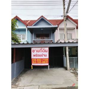 ขายทาว์นเฮ้าส์ 2 ชั้น หมู่บ้านโชคบุญมี 3 อำเภอชะอำ จังหวัดเพชรบุรี