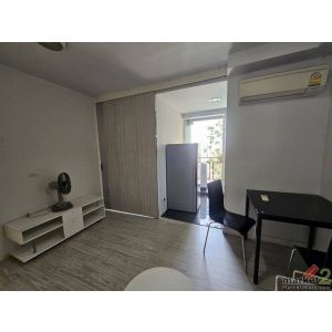 C Style Condo 28 ตรม ชั้น 7 ห้องมุม ติดลิฟท์ ใกล้รถไฟฟ้าใต้ดิน MRT สุทธิสาร และ 