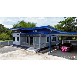 ขายบ้านเดี่ยวสไตล์โมเดิร์น ชั้นเดียว ต.ศรีนาวา อ.เมืองนครนายก ใกล้ตลาดนัดศรีนาวา