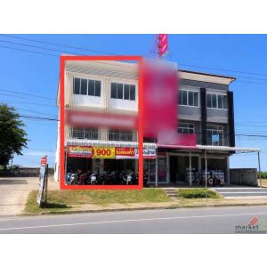 ถูกสุดในย่านนี้!! ขายอาคารพาณิชย์ 3 ชั้น 2 คูหา พร้อมผู้เช่า ทำเลทอง ติดถนนใหญ่ 