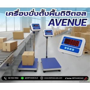  เครื่องชั่งตั้งพื้น 300kg แท่น 40x50cm ยี่ห้อAVENUE รุ่น AV Series