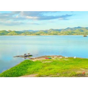ขายถูกมาก!! ที่ดิน 60 ไร่ ติดน้ำสวยมาก อ.ศรีสวัสดิ์ กาญจนบุรี ใกล้น้ำตกเอราวัณ เ