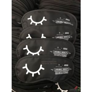 ผ้าปิดตา Sleepmask พร้อมสกรีนโลโก้ 0894156619