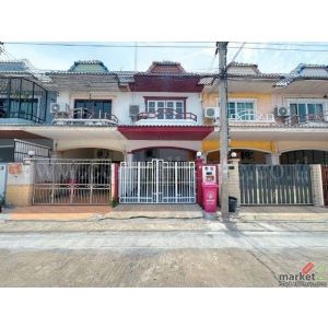 ขายด่วน ทาวน์เฮ้าส์ มนวดีพาร์ค ซอยวัดลาดปลาดุก บางบัวทอง ราคาถูกมาก