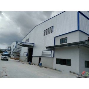 ให้เช่าโกดัง/โรงงาน 1,721 ตร.ม. น้ำไฟพร้อม รถใหญ่เข้าได้ บ้านบึง ชลบุรี