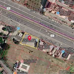 ขาย ที่ดิน ติดถนนรัตนาธิเบศร์ ใกล้แยกไทรม้า เนื้อที่ 231 ตร.ว. หน้ากว้าง 34 เมตร