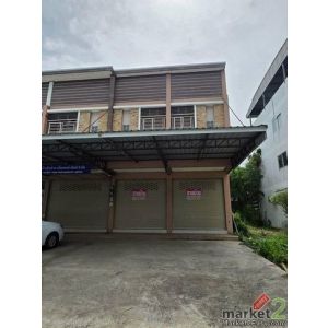 ขายตึกอาคารพาณิชย์ 2 ชั้น 2 คูหา ติดกัน (หลังริมตีทะลุกัน) นิคมพัฒนา ระยอง