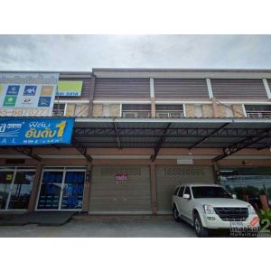 ขายบ้านตึก อาคารพาณิชย์ 2 ชั้น 1  คูหา มะขามคู่ นิคมพัฒนา ระยอง