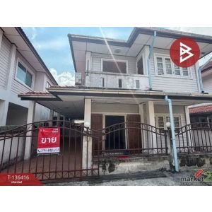 ขายบ้านเดี่ยว 2 ชั้น หมู่บ้านเพ็ญพร พุทธบูชา 44 บ้านพร้อมอยู่ ทำเลดี ใกล้ ม.บางม