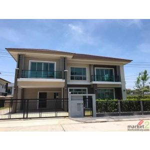 HR 10256 ให้เช่าบ้านเดี่ยวหรู 2 ชั้น 95 ตรว 4 ห้องนอน The Palm กรุงเทพกรีฑา วงแห
