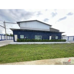 โรงงานพร้อมใบ รง.4 ประเภท 42 (ผลิตวัสดุเคมี) ที่ดิน 2-1-0 ไร่   1,318 ตร.ม. ผังช