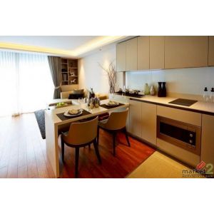 ให้เช่า คอนโด The Residence @61 ทองหล่อ ขนาด 52 ตร.ม. 1 นอน 1 น้ำ ตกแต่งครบ พร้อ