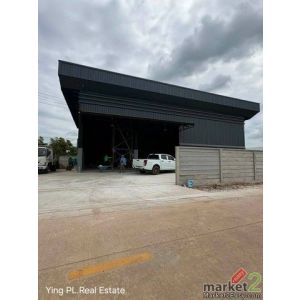 YG826 โกดังให้เช่า สร้างใหม่พร้อมใช้งาน ซอยไอยรา ใกล้ตลาดไท