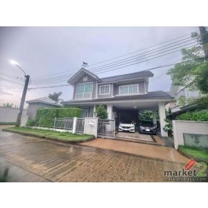 ขาย หมู่บ้านบุราสิริ ปัญญารามอินทรา ถนนเลียบคลองสอง หลังมุม TEL 095-164-2956 