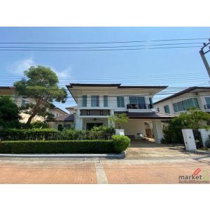 ให้เช่าบ้านเดี่ยว 2 ชั้น แปลงสวยหน้าสวน 4 ห้องนอน The Centro สุขุมวิท113 ใกล้รถไ