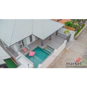 ขาย / เช่า Pool Villa ชั้นเดียว รีโนเวทใหม่ พร้อมเข้าอยู่ตกแต่งใหม่ทั้งหลัง พร้อ
