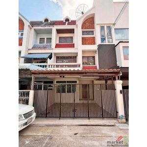 ให้เช่าทาวน์โฮม 3 ชั้น 190 ตรม. 4 ห้องนอน ย่านสุทธิสาร-อินทามระ รีโนเวทใหม่ จดบร