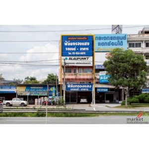 ขายด่วน อาคารพาณิชย์ 5 ชั้น 2 คูหา ใกล้ MRT สถานีสามแยกบางใหญ่ 