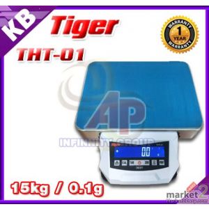 เครื่องชั่งดิจิตอลทศนิยม 1 ตำแหน่ง ความละเอียด 0.1g ยี่ห้อ TIGER รุ่น THT-01