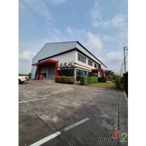 ขายโรงงานผลิตเครื่องสำอาง สกินแคร์ ที่ดินเนื้อที่ 1-3-34 ไร่ บางเลน นครปฐม