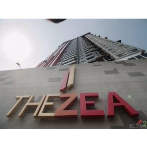 ให้เช่าคอนโด The Zea ศรีราชา วิวทะเลพาโนรามา ชั้น 21 ห้องใหญ่ 2 ห้องนอน ติดสุขุม