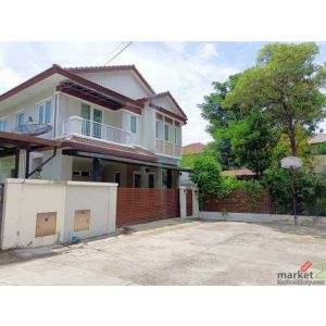 บ้านเดี่ยว 2 ชั้น มัณฑนา บางนา กม.13 เนื้อที่ 61.5 ตารางวา ทำเลดีที่