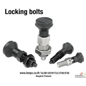 Locking bolt, Index plunger, Plunger with pin, สลักล๊อกตำแหน่ง, Plug indexing