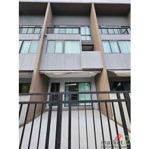 BH4282 ให้เช่า บ้านกลางเมือง พระราม 9 – กรุงเทพกรีฑา ทาวน์โฮม 3 ชั้น บ้านใหม่ พร
