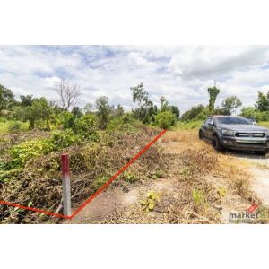 ขายที่ดินเปล่าถมแล้ว 60 ตร.วา รังสิต-นครนายก คลอง 11 ติดถนนคอนกรีต แปลงสวยพร้อมป