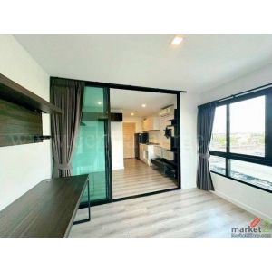 คอนโด พอส สุขุมวิท 107 ห้องมุม  ห้องสวยพร้อมอยู่ BTS สถานีแบริ่ง