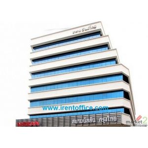 00756 ให้เช่า สำนักงาน อาคารธนภัทร 25000 บาทต่อเดือน ชั้นที่ 1 ใกล้กับ รถไฟฟ้าสี