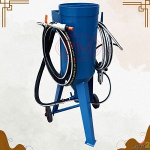 ถังพ่นทรายกลางแจ้ง  ระบบ SUCTION  ทรายพ่น