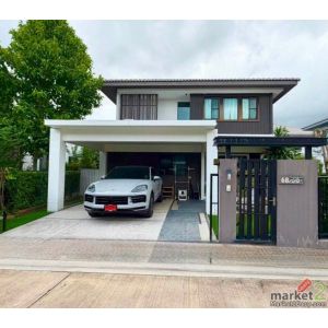 ให้เช่า #บ้านเดี่ยว หมู่บ้านมัณฑนา บางนา กม.7 ซอยราชวินิตบางแก้ว #ใกล้เมกาบางนา
