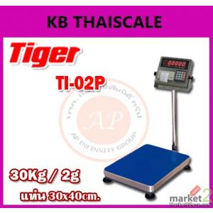 เครื่องชั่งพร้อมพิมพ์ ตาชั่งพิมพ์น้ำหนัก 30kg ความละเอียด 2g TI-02P3-3040-30K