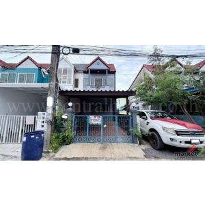 ทาวน์เฮ้าส์ ทรัพย์ดินทอง เทพารักษ์ หลังริม รีโนเวทพร้อมอยู่