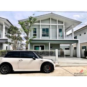 บ้านเดี่ยว หมู่บ้าน คณาสิริ ปิ่นเกล้า – กาญจนา  บางใหญ่ นนทบุรี