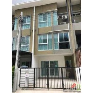 HR 10389 ให้เช่าทาวน์โฮม 3 ชั้น 3 ห้องนอน เบล็สทาวน์ Bless Town รามอินทรา 127 บ้