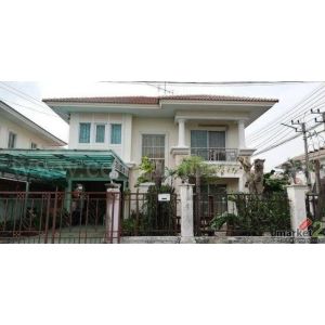 บ้านเดี่ยว 2 ชั้น พฤกษาวิลเลจ 1 ถนนลำลูกกา หลังมุม พร้อมอยู่ ขายถูก
