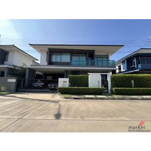 ให้เช่าบ้านเดี่ยว 2 ชั้น 69 ตรว. 4 ห้องนอน หมู่บ้านเศรษฐสิริ กรุงเทพกรีฑา ใกล้ ร