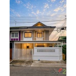 ขายทาวน์โฮม 2 ชั้น  หมู่บ้านพฤกษา10 ไทรน้อย พื้นที่ 24 ตร.ว. ตกแต่งใหม่พร้อมอยู่