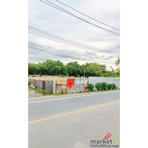 ถูกมาก ตรม.ละ 40บาท ที่ดินถมแล้ว 840 ตร.ม กาญจนาภิเษก พุทธมณฑลสาย1 รร.นานาชาติ S