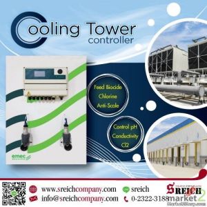 ป้องกันการเกิดตะกรันและเกิดเชื้อในระบบ Cooling Tower ด้วยเครื่องฟีดน้ำยาฆ่าเชื้อ