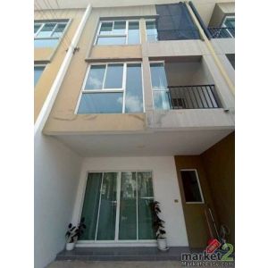 BH4355 ให้เช่าทาวน์โฮม 3 ชั้น Bless Town รามอินทรา 127 บ้านสวย พร้อมอยู่ ใกล้รถไ