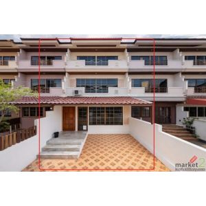 260914naptsg ให้เช่า ทาวน์เฮ้าส์ ลด 50% ทาวน์โฮม 3 ชั้น 5นอน 5น้ำ ใกล้ MR.DIY รา