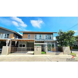 บ้านแฝด อณาสิริ ติวานนท์ - ศรีสมาน หลังมุม บ้านสวยทำเลดี