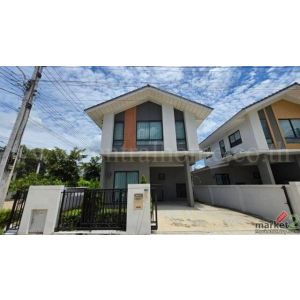บ้านแฝด หมู่บ้าน เพอร์เฟค พาร์ค ราชพฤกษ์-346 หลังมุม บ้านสวย ทำเลดี พร้อมเข้าอยู